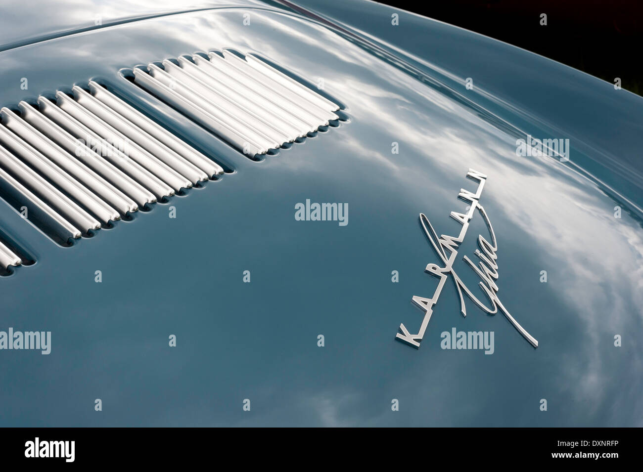 Blue karmann ghia engine cover hires stock photography and images Alamy