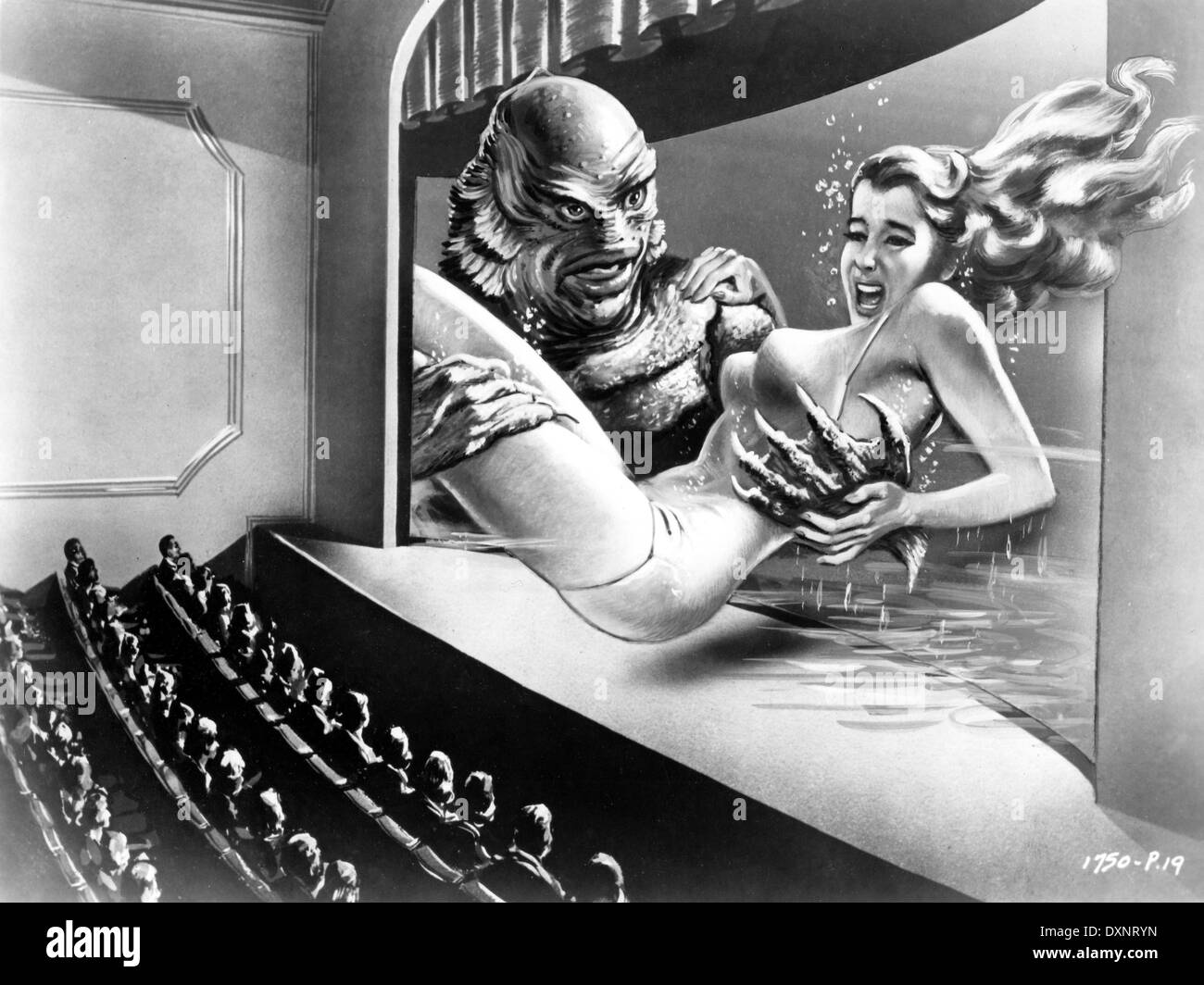 CREATURE FROM THE BLACK LAGOON Stock Photo