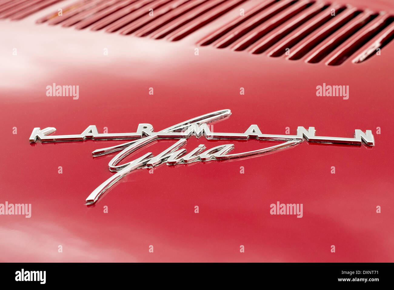 Engine cover of a karmann ghia hi-res stock photography and images - Alamy