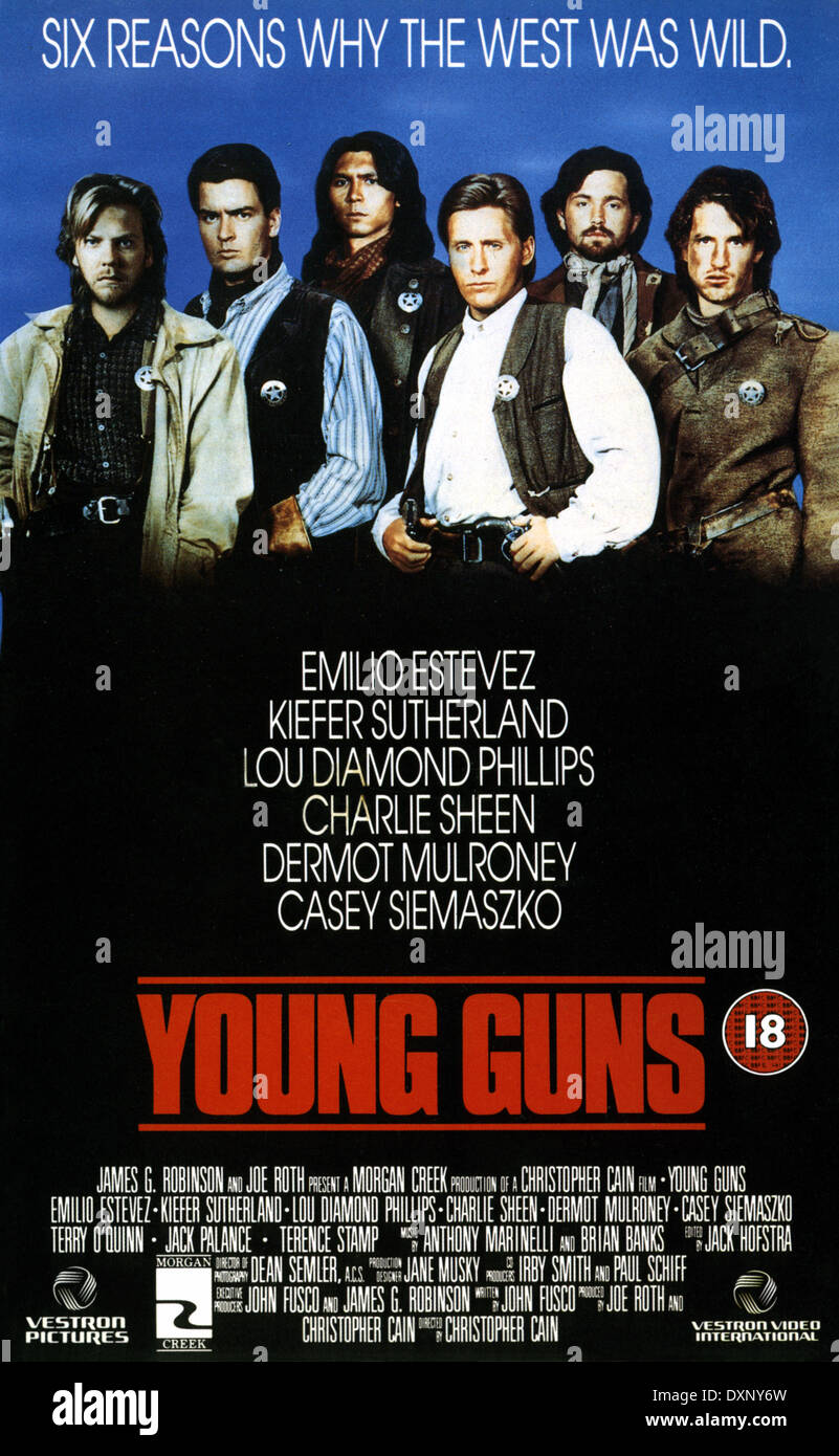 YOUNG GUNS Stock Photo