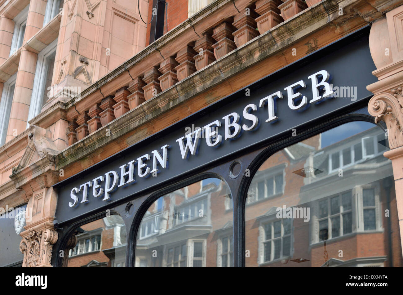 Stephen ster jewelery shop in Mayfair, London, UK Stock Photo Alamy