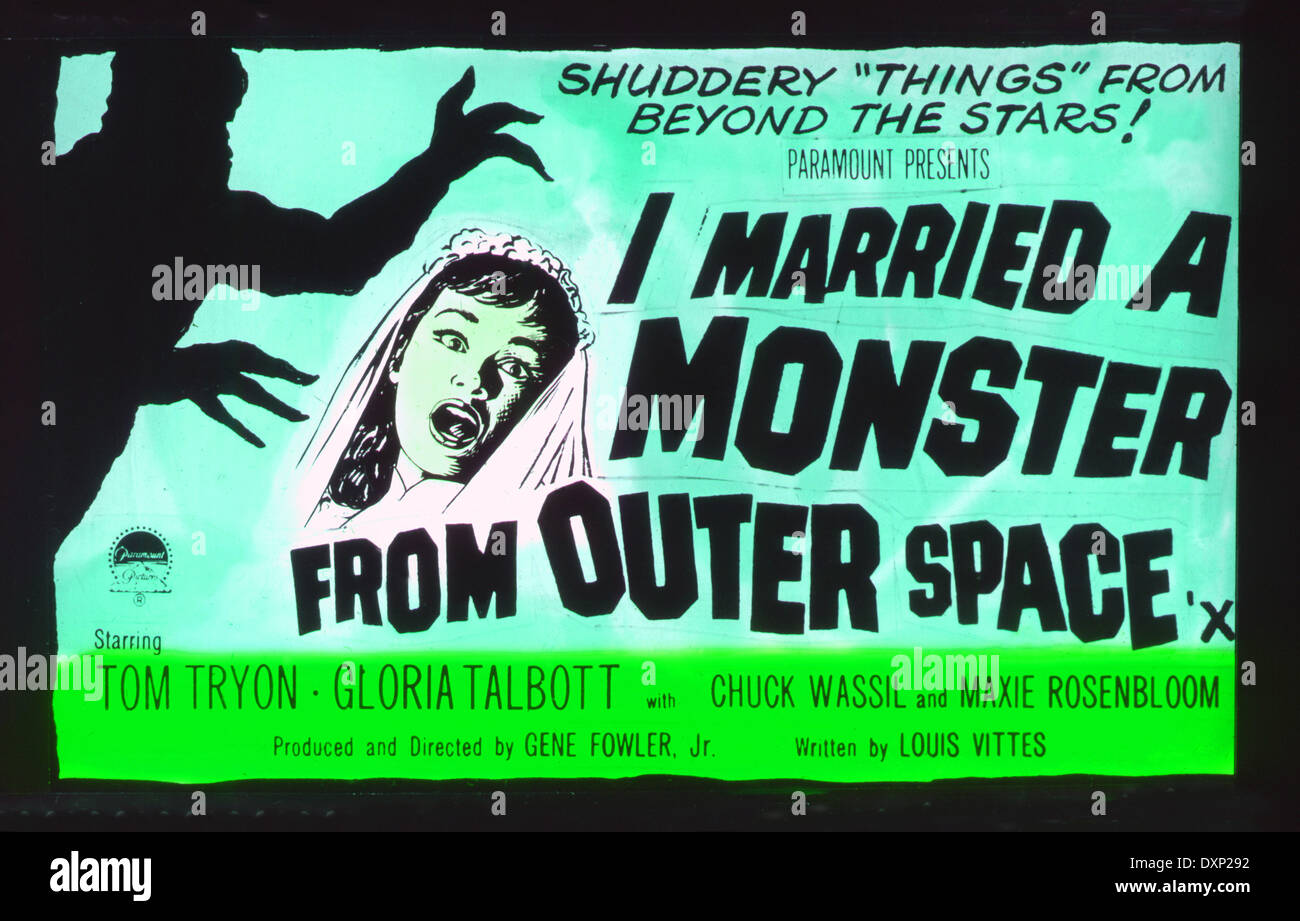 I MARRIED A MONSTER FROM OUTER SPACE Stock Photo - Alamy