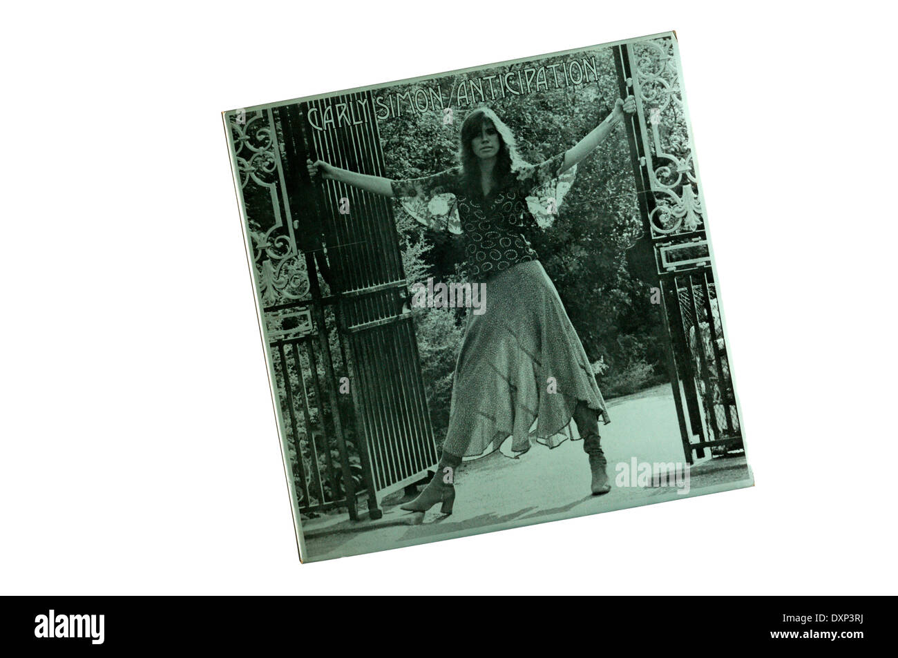 Anticipation was singer-songwriter Carly Simon's second studio album, released in 1971. Stock Photo