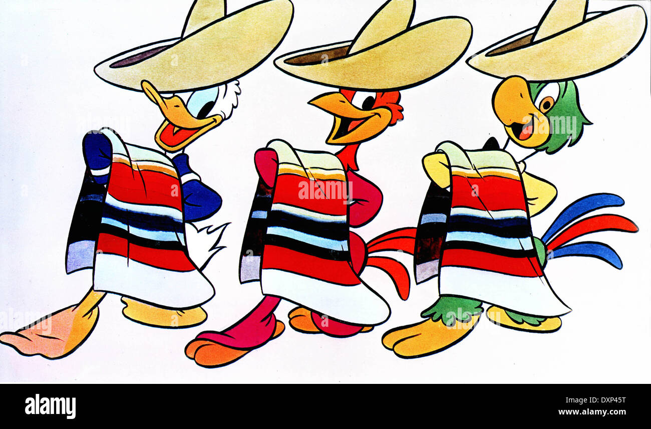 The three caballeros stock photo alamy