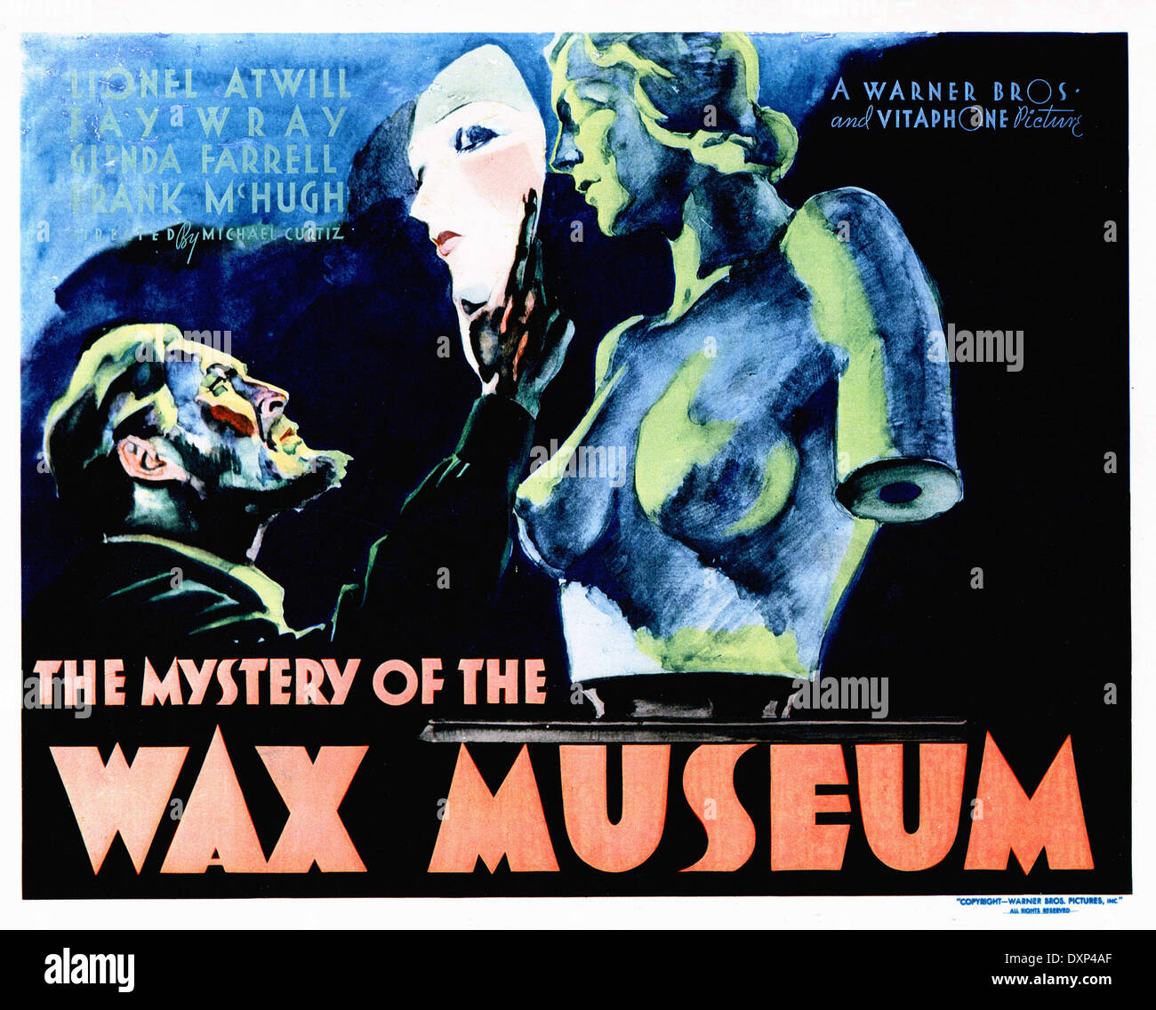 MYSTERY OF THE WAX MUSEUM Stock Photo