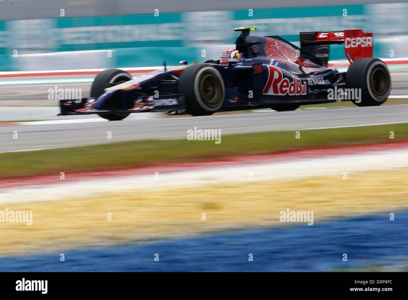 Motorsports: FIA Formula One World Championship 2014, Grand Prix of Malaysia,   #26 Daniil Kvyat (RUS, Scuderia Toro Rosso), Stock Photo