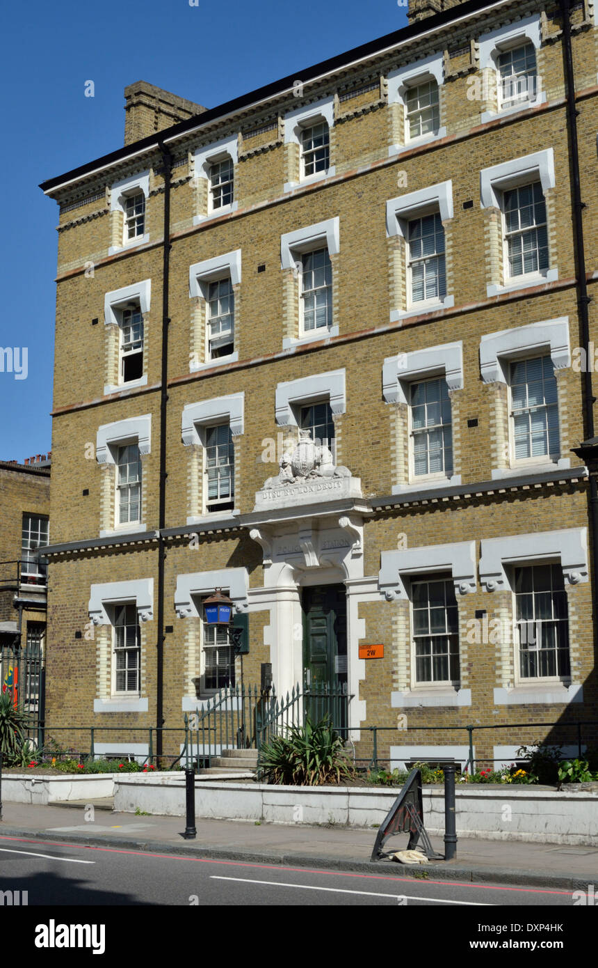 The former King's Cross Police Station in King’s Cross Road, London, UK