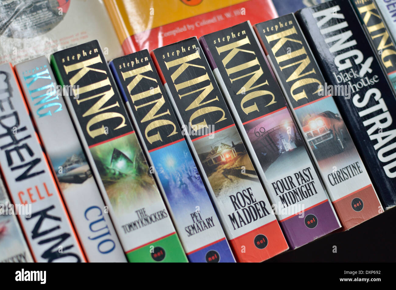 Stephen King Books High Resolution Stock Photography And Images Alamy