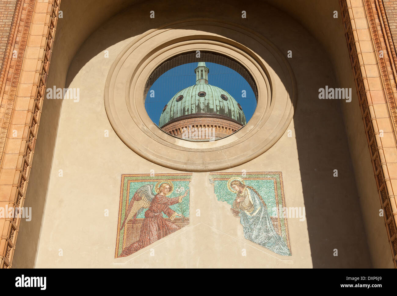 Berlin, Germany, Mosaic at St Michael's Church Stock Photo - Alamy