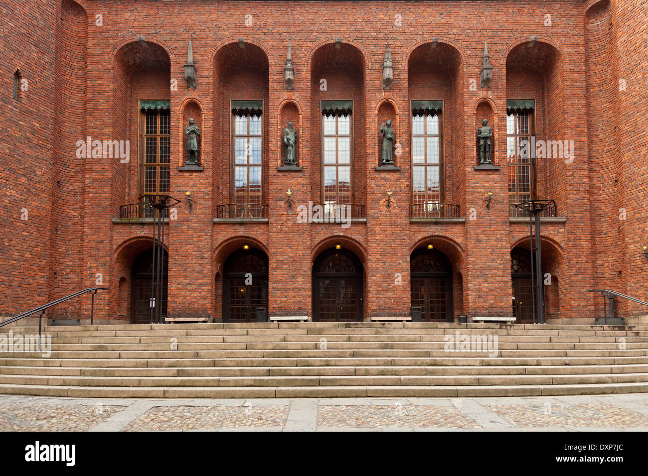 Stockholm, Sweden Stadshuset (City Hall), entrance to the blue hall