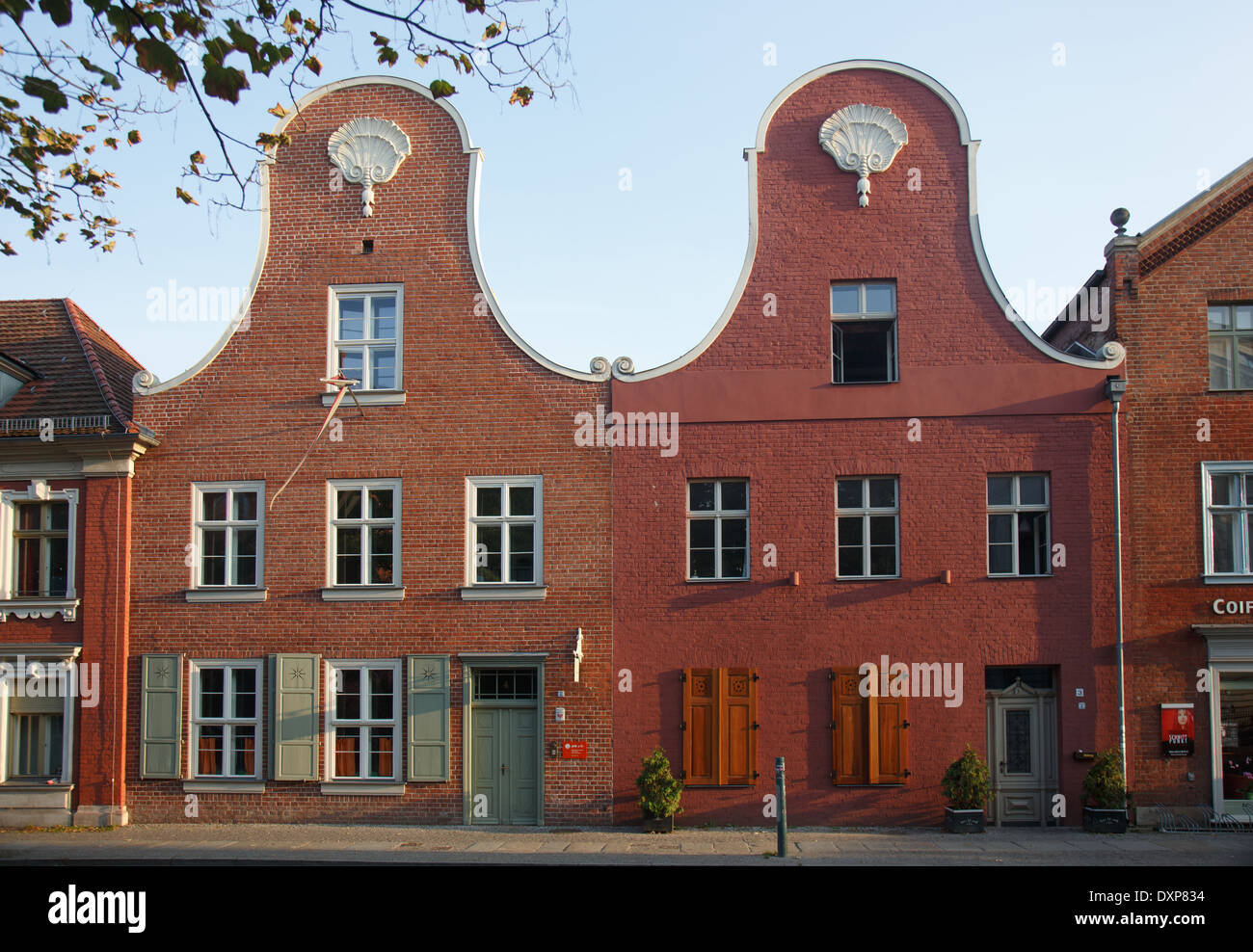 Potsdam, Germany, houses in Holla Indic quarter Stock Photo Alamy