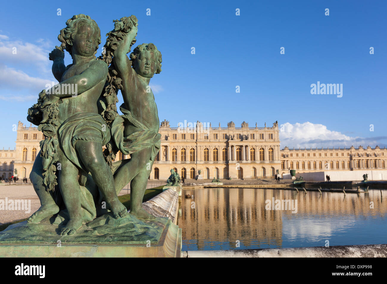 Versailles castle, Yvelines, Ile-de-france, France Stock Photo