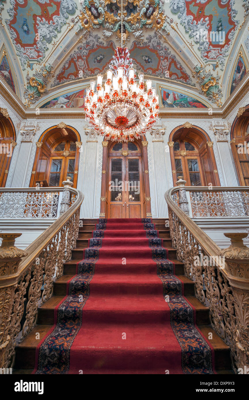 Dolmabahce Palace Istanbul Turkey Stock Photo