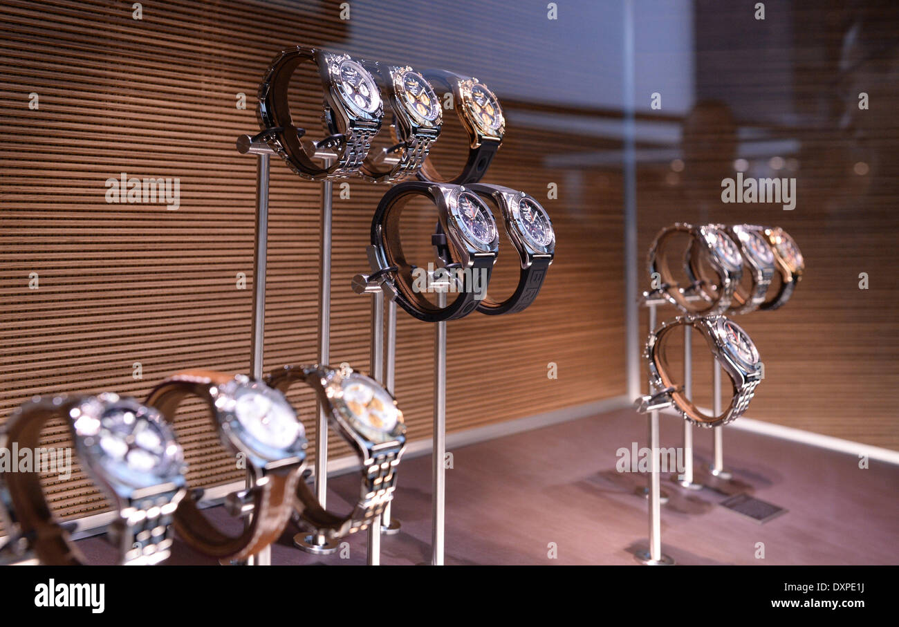 Baselworld breitling hi-res stock photography and images - Alamy