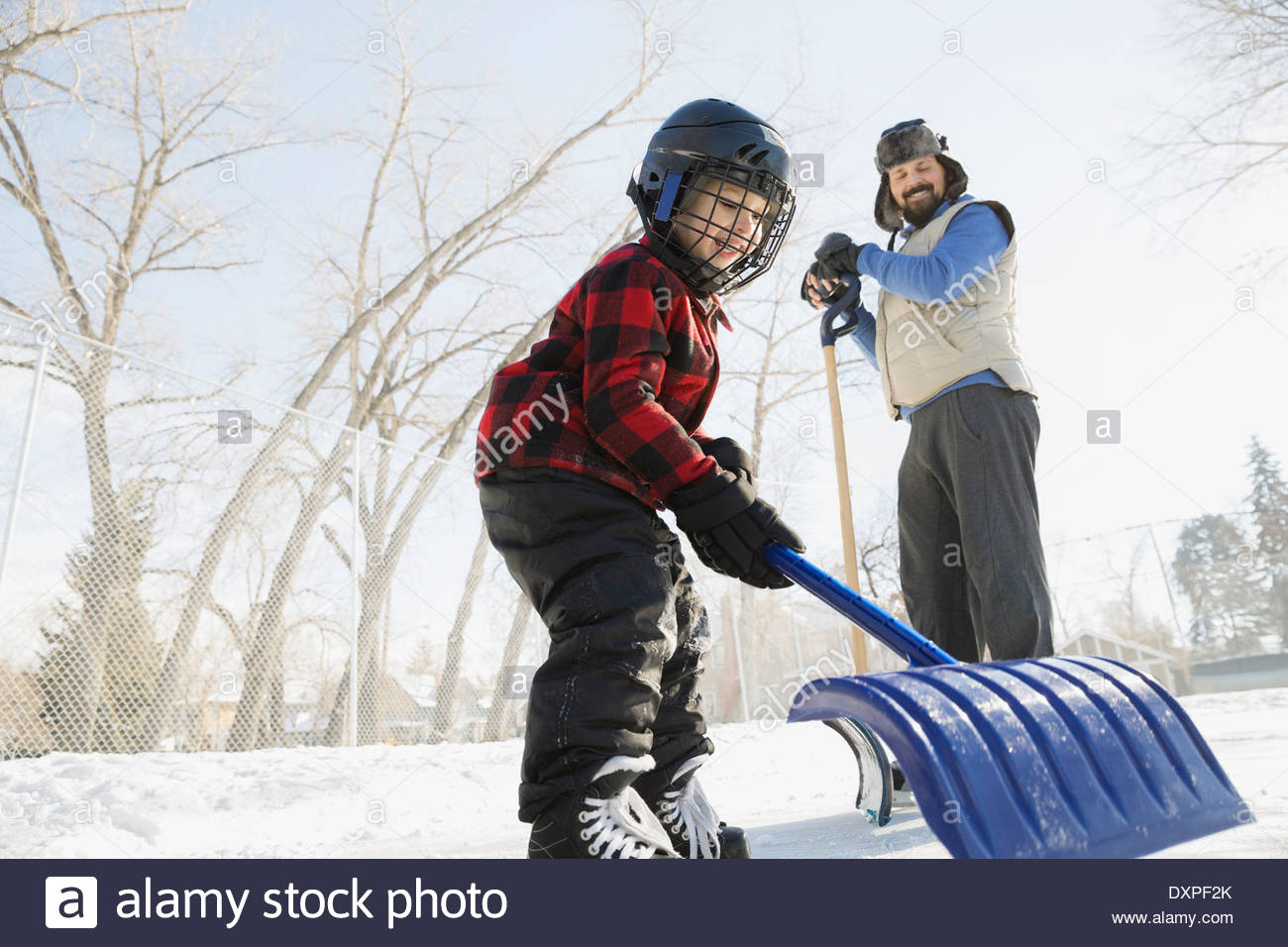 Ice rink shovel hi-res stock photography and images - Alamy
