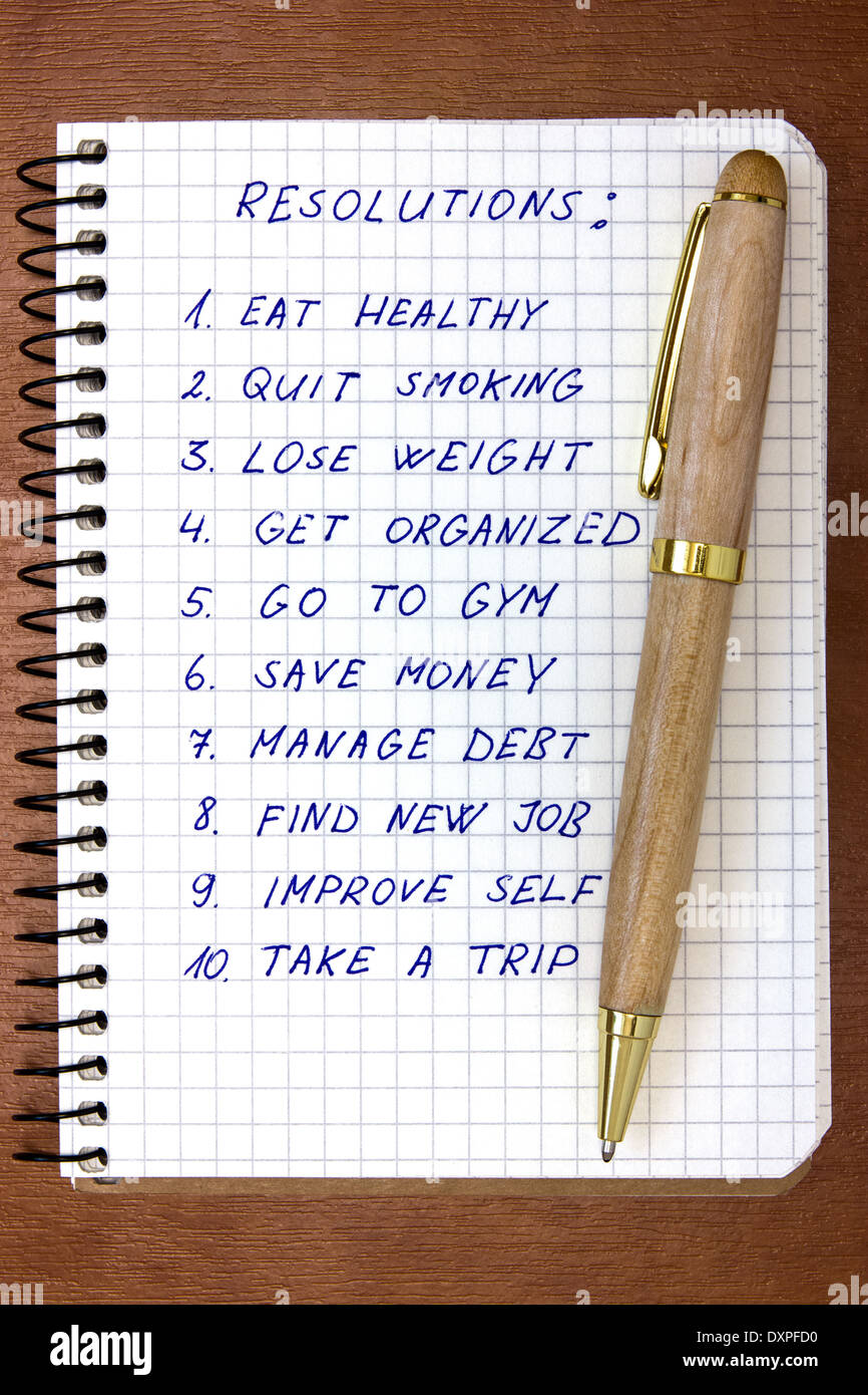 Notebook listed hi-res stock photography and images - Alamy