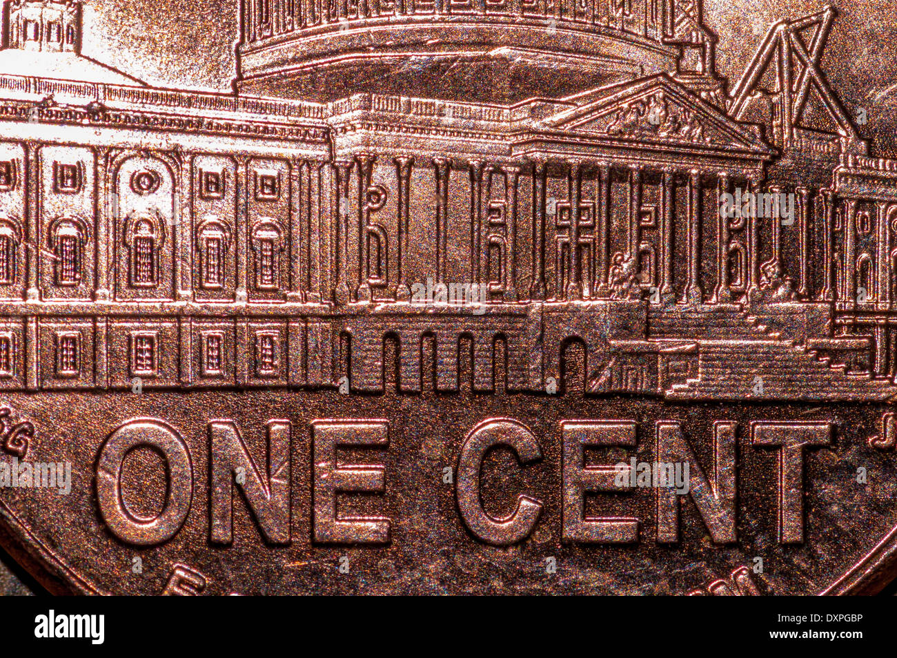 United States coin Penny Background Image for wallpaper or art