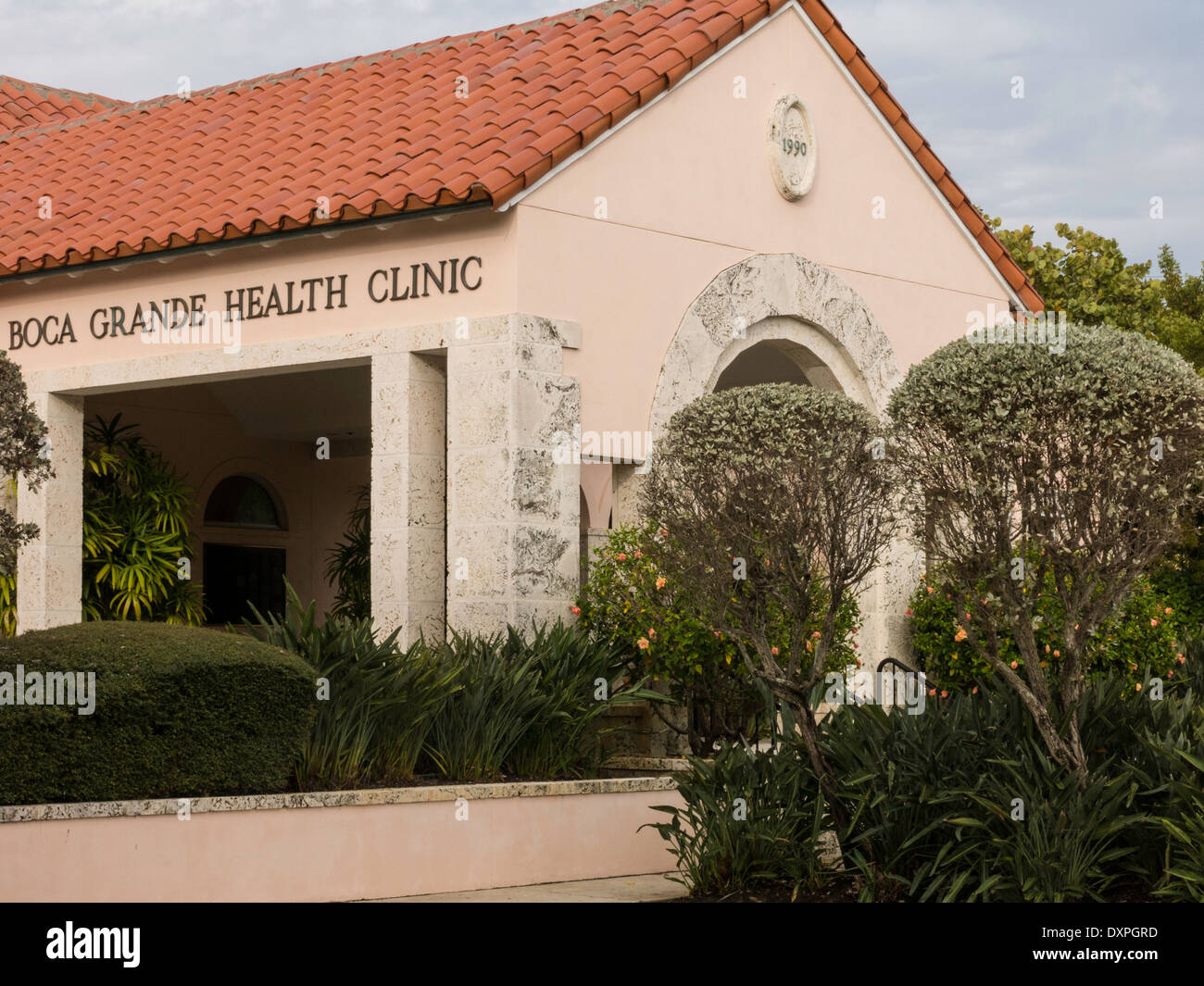 Boca Grande Health Clinic, Boca Grande, Florida, USA Stock Photo