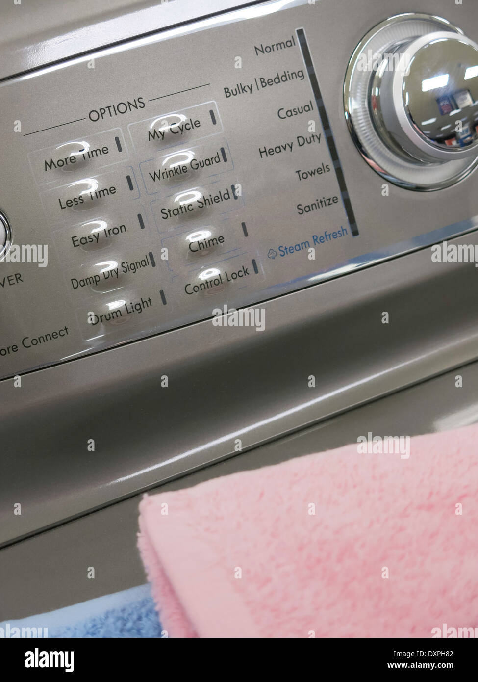 Electronic Panel of the Washing Machine. 60 Degrees Celsius. Close Up.  Stock Image - Image of cluster, cleaning: 233024401