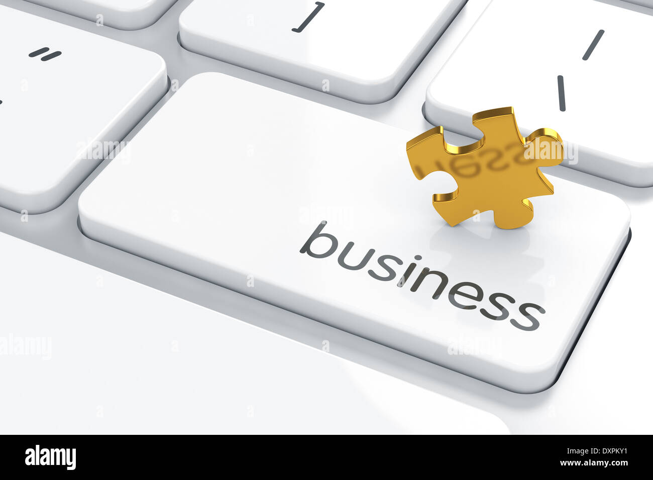 Business button concept on the computer keyboard Stock Photo - Alamy