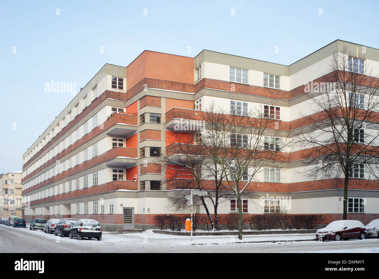 Berlin, Germany, condominium Sonnenhof Stock Photo Alamy