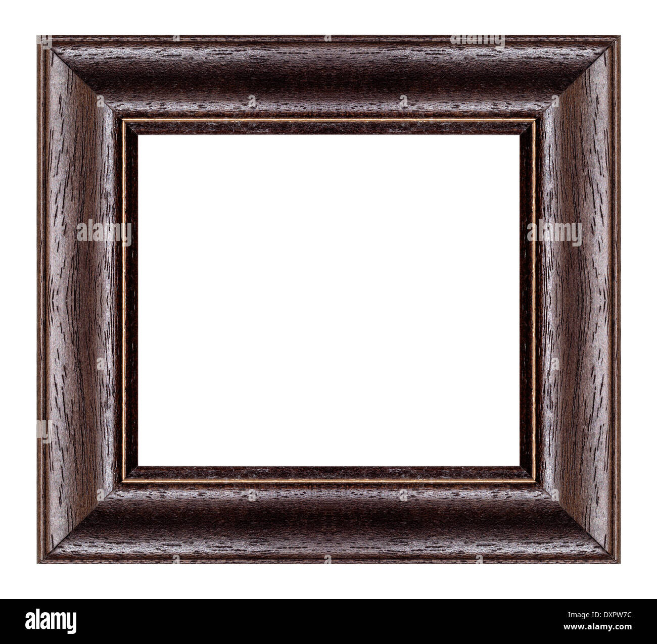 picture frame black isolated on white background Stock Photo - Alamy