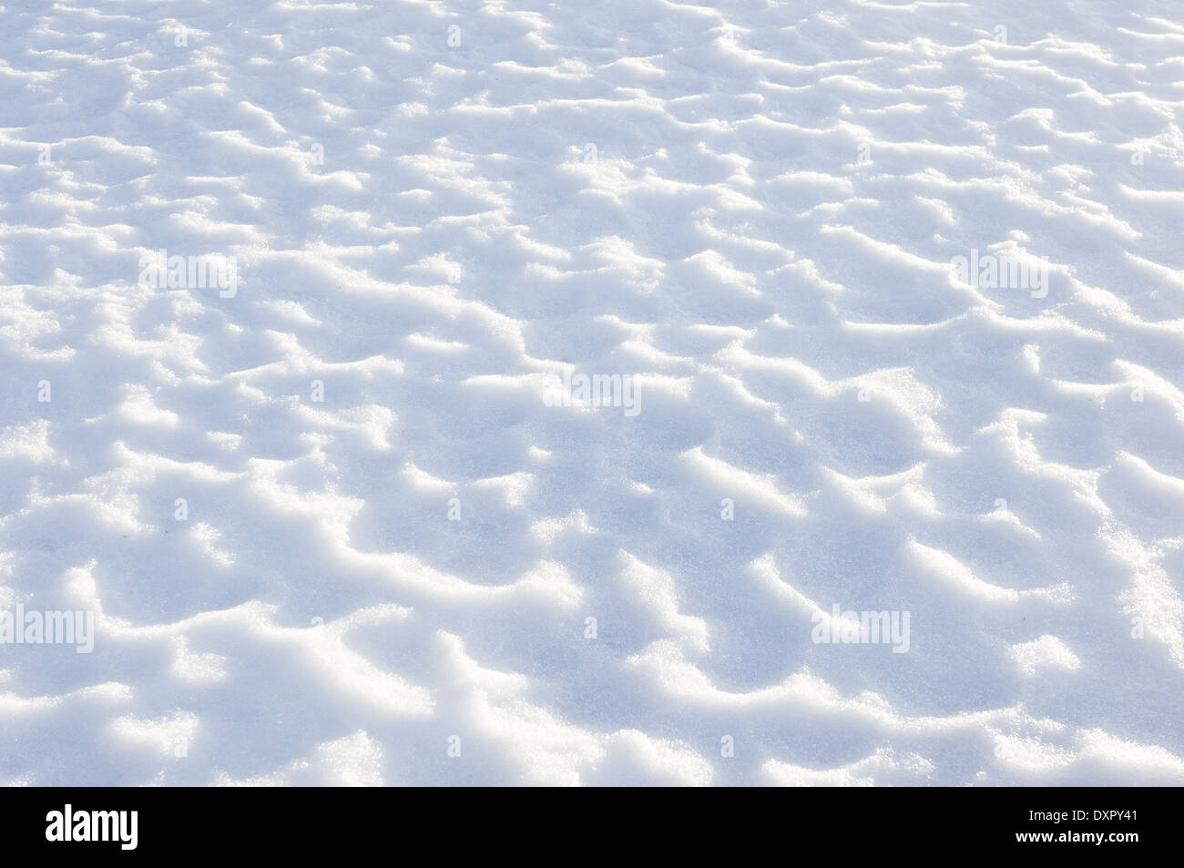 winter abstract landscape with snow textures Stock Photo