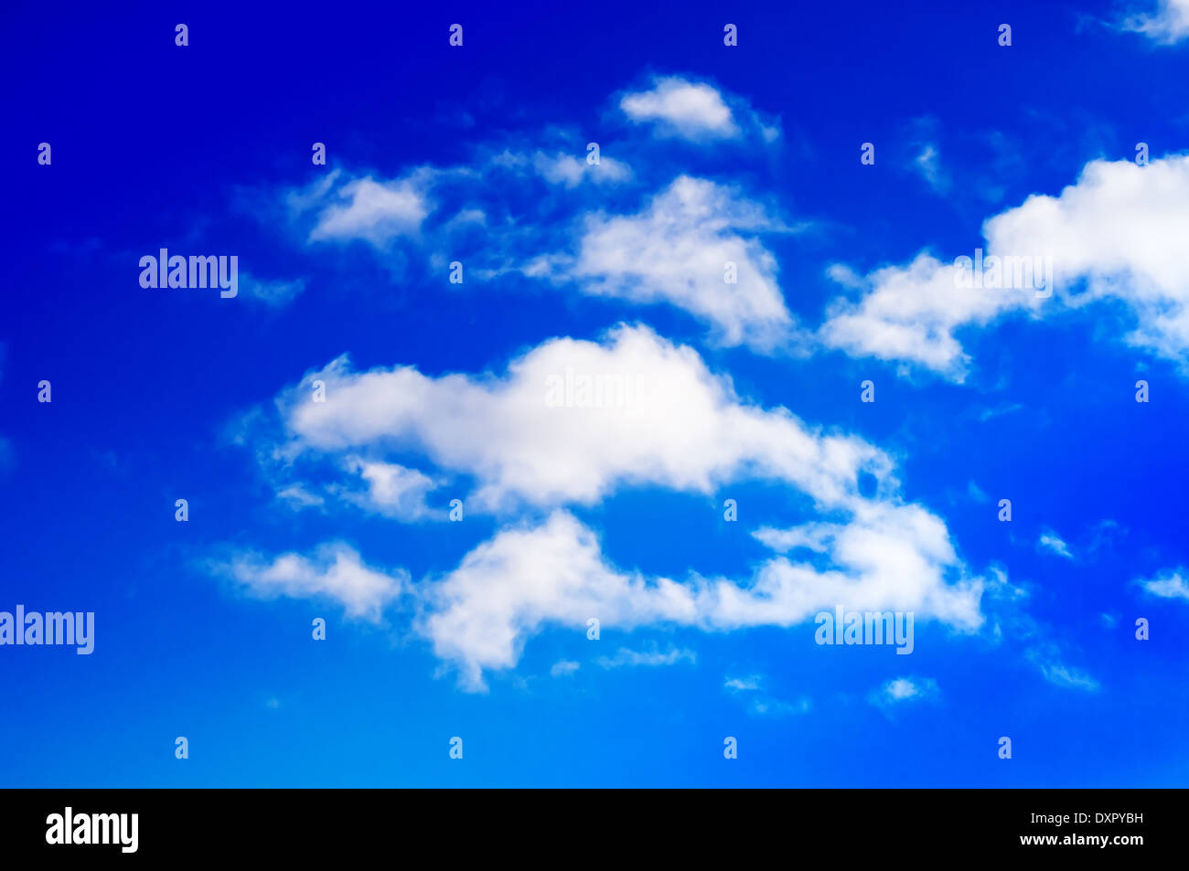 Beautiful white blue clouds hi-res stock photography and images - Alamy