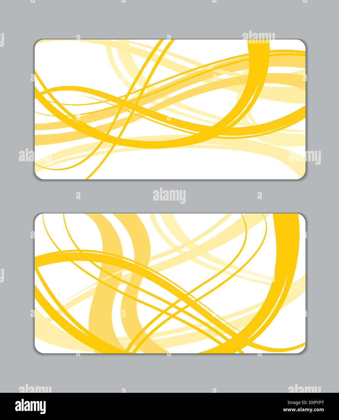 Vector business-card set for your design, abstract Illustration Stock ...