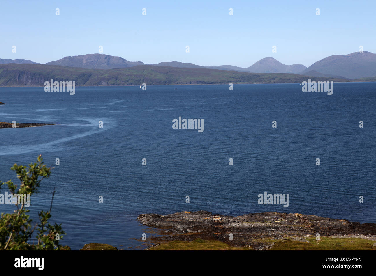 Shore off Easdale - Isle of Seil - Argyll and Bute - Scotland - UK Stock Photo