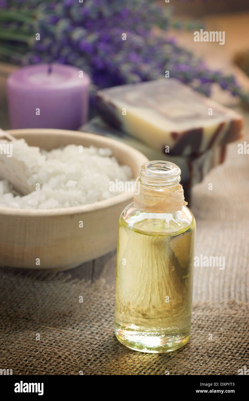 Spa and wellness beauty product Stock Photo