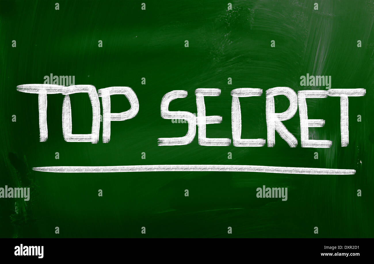 Top Secrut Top Secret Concept Stock Photo - Alamy
