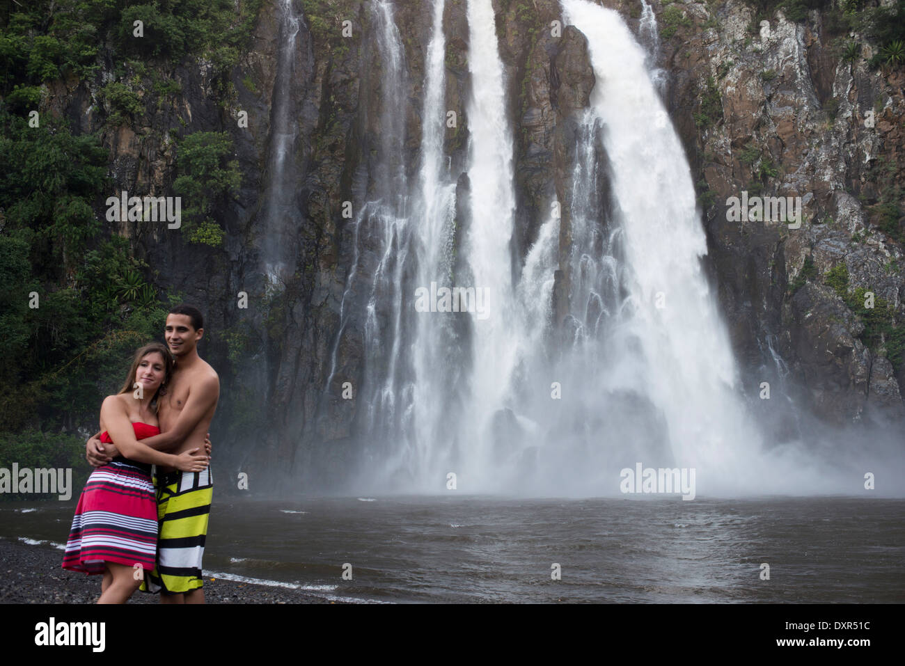 Cascade Niagara waterfall Saintesuzanne. Niagara Falls is a