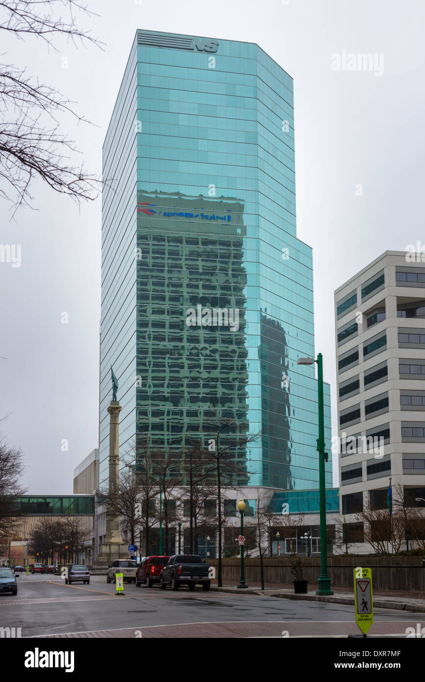 Norfolk Southern Railroad world headquarters, Norfolk, Virginia. Stock Photo