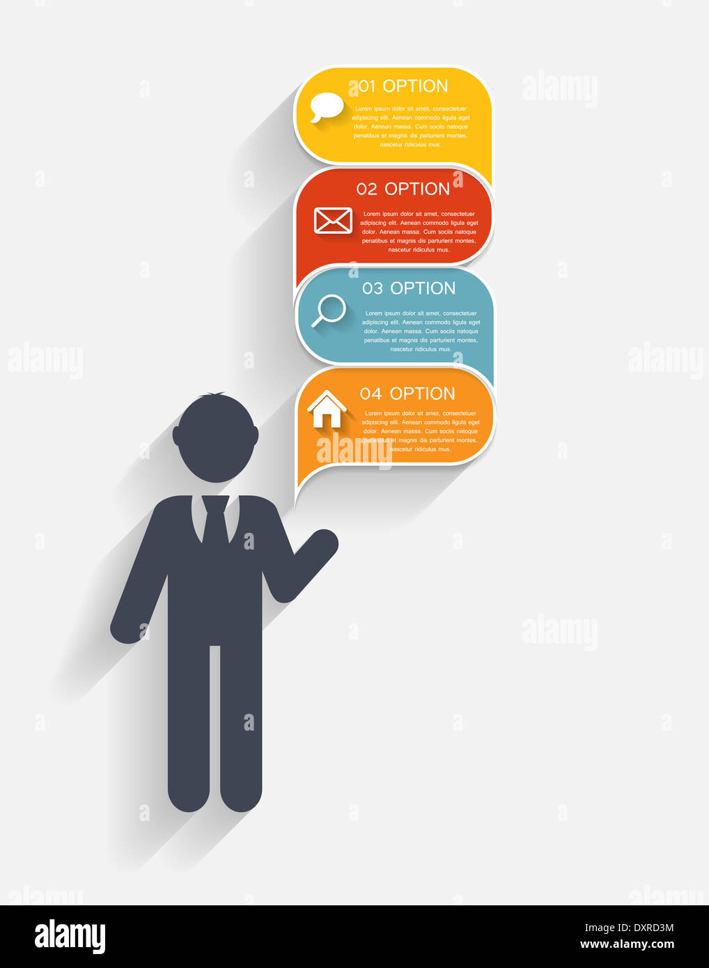 Infographic business template vector illustration Stock Photo - Alamy