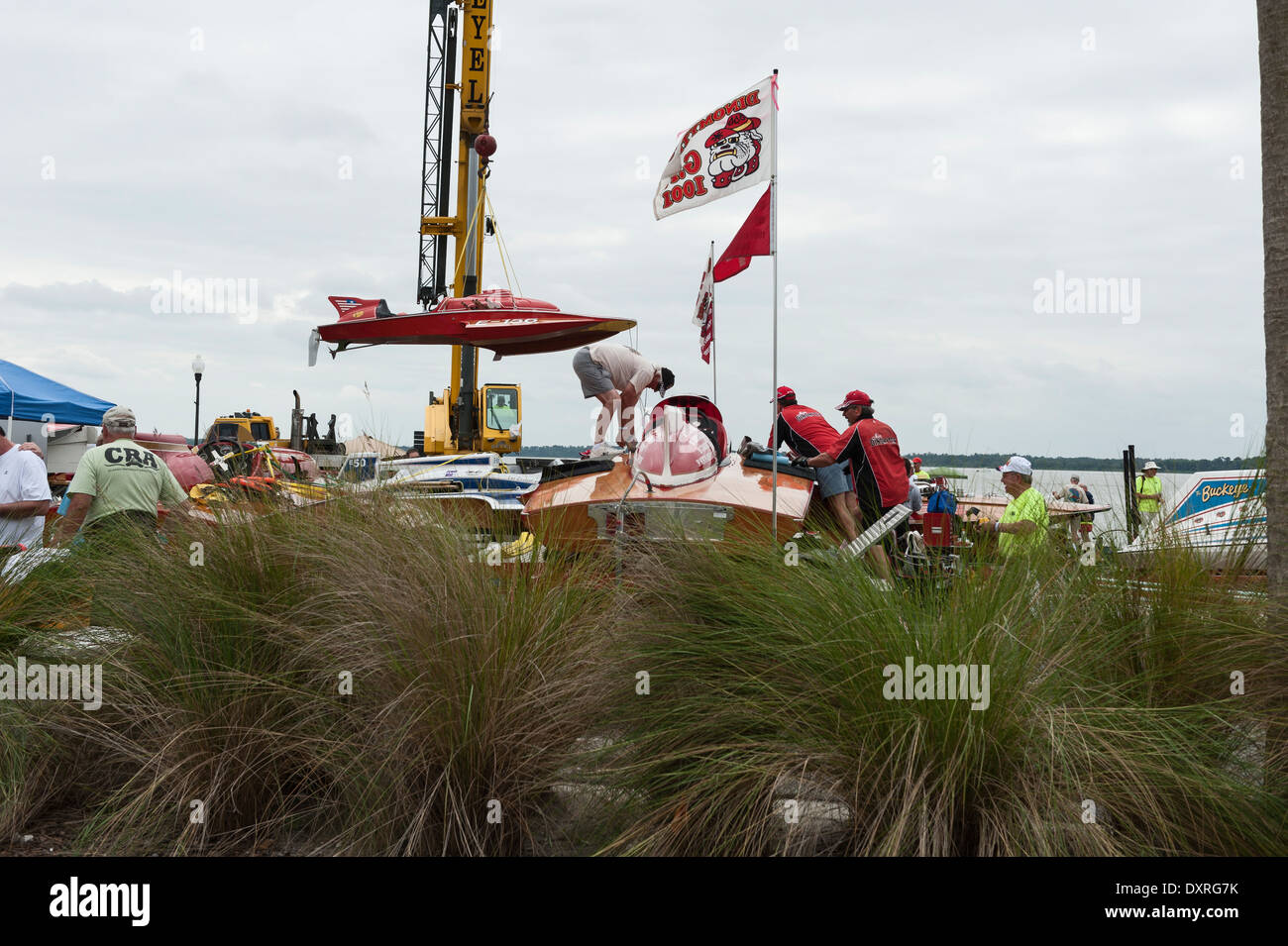 Tavares florida vintage race boat hi-res stock photography and images ...