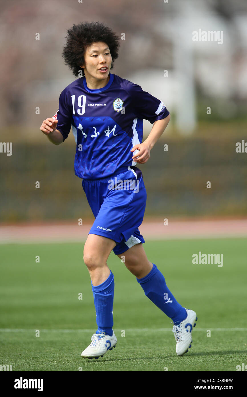 Ajinomoto Stadium West Field, Tokyo Japan. 29th Mar, 2014. Eriko