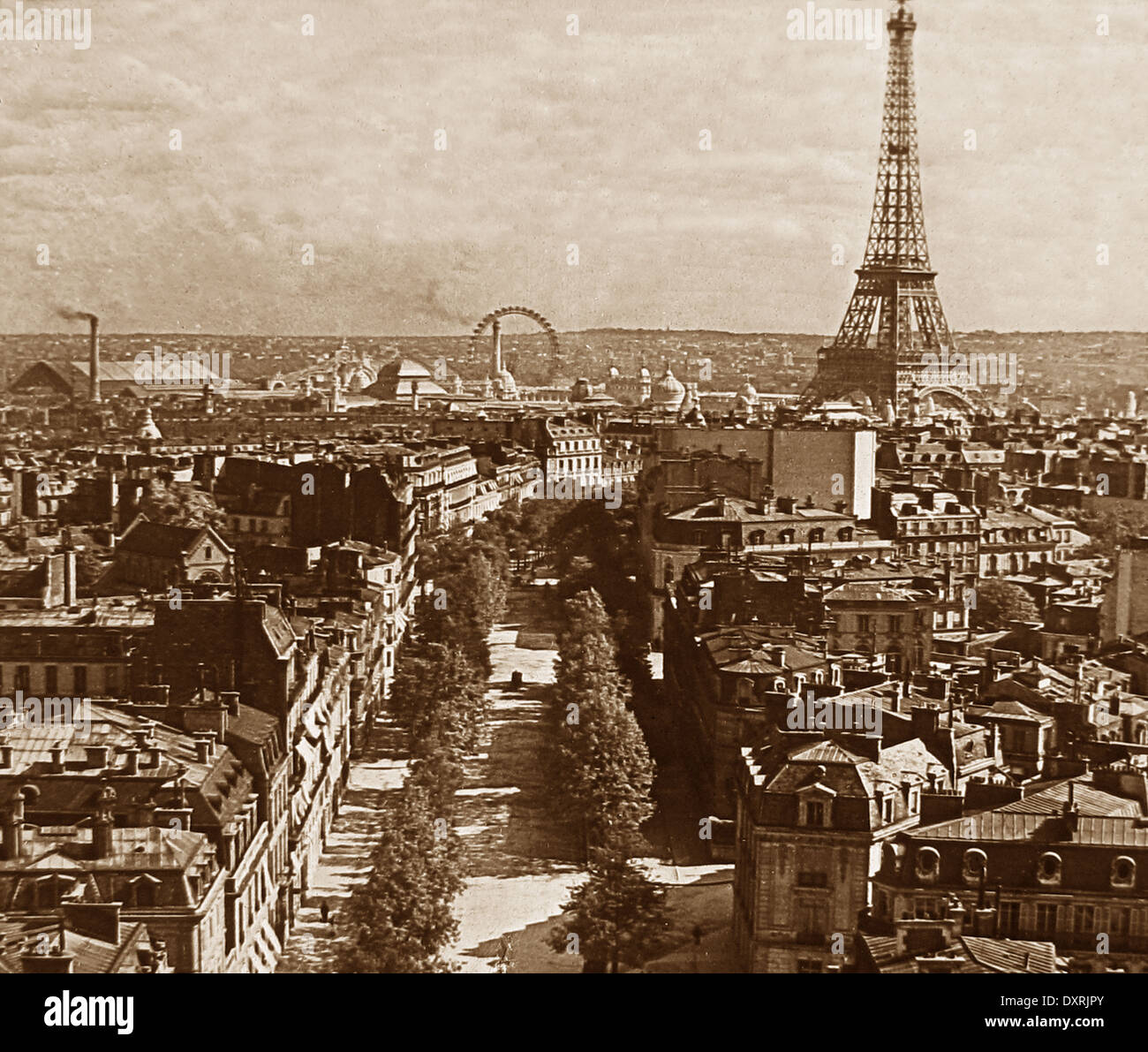 Paris France probably 1920s Stock Photo
