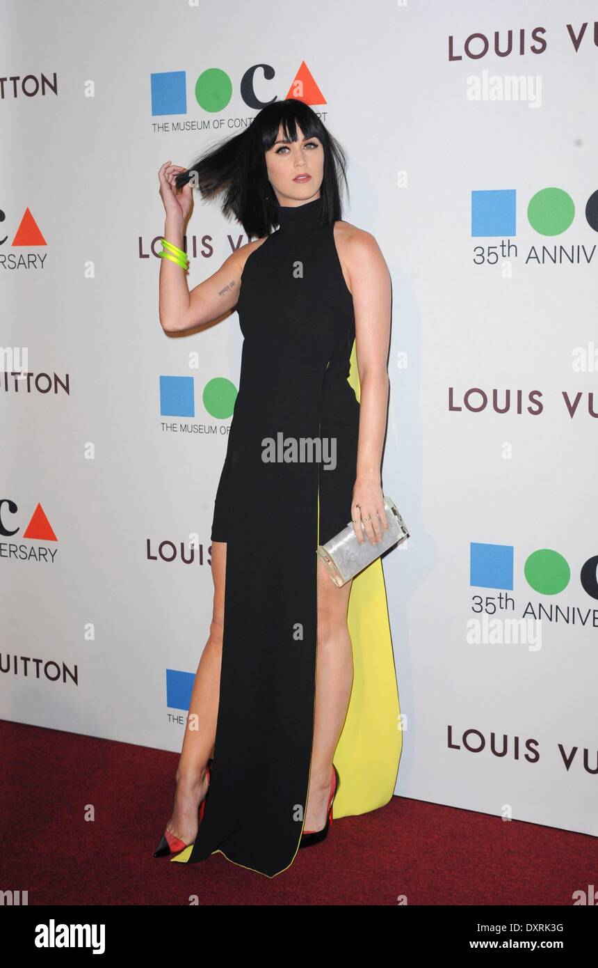 Katy Perry at arrivals for MOCA’s 35th Anniversary Gala, The Geffen Contemporary at MOCA, Los Angeles, CA March 29, 2014. Photo By: Elizabeth Goodenough/Everett Collection Stock Photo