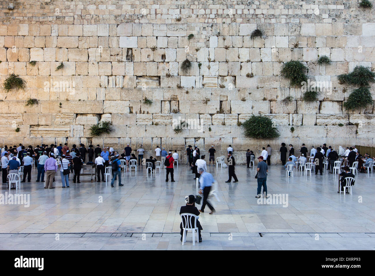 The Western Wall, Jerusalem Stock Photo