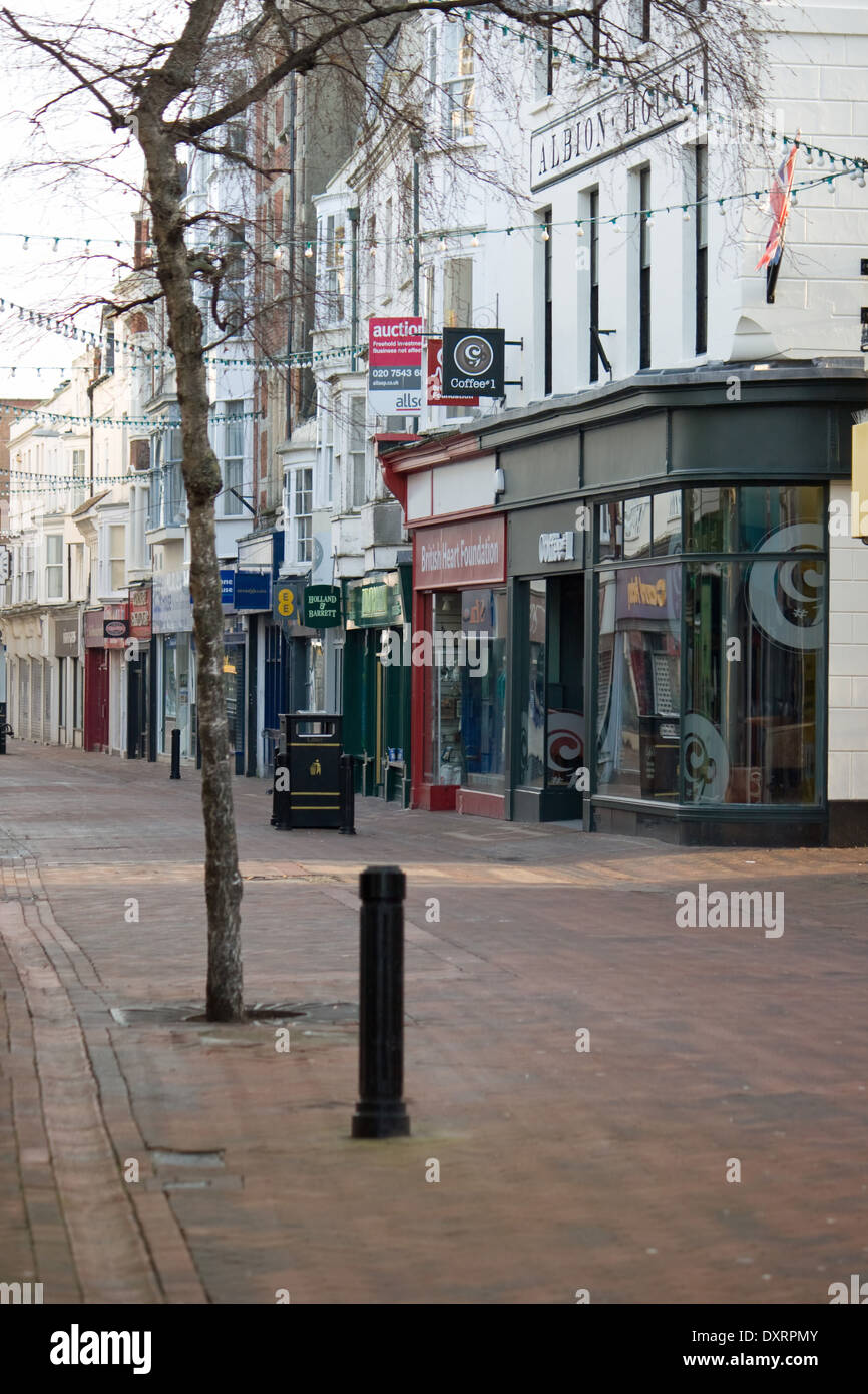 St Mary Street, Weymouth,Dorset Stock Photo Alamy