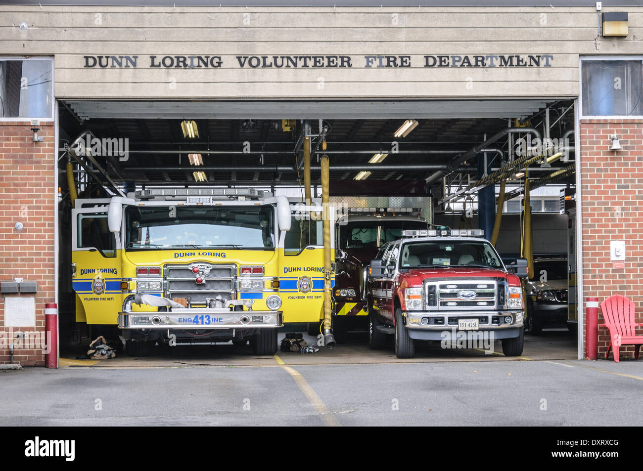 Dunn Loring Volunteer Fire Department, Gallows Road, Dunn Loring