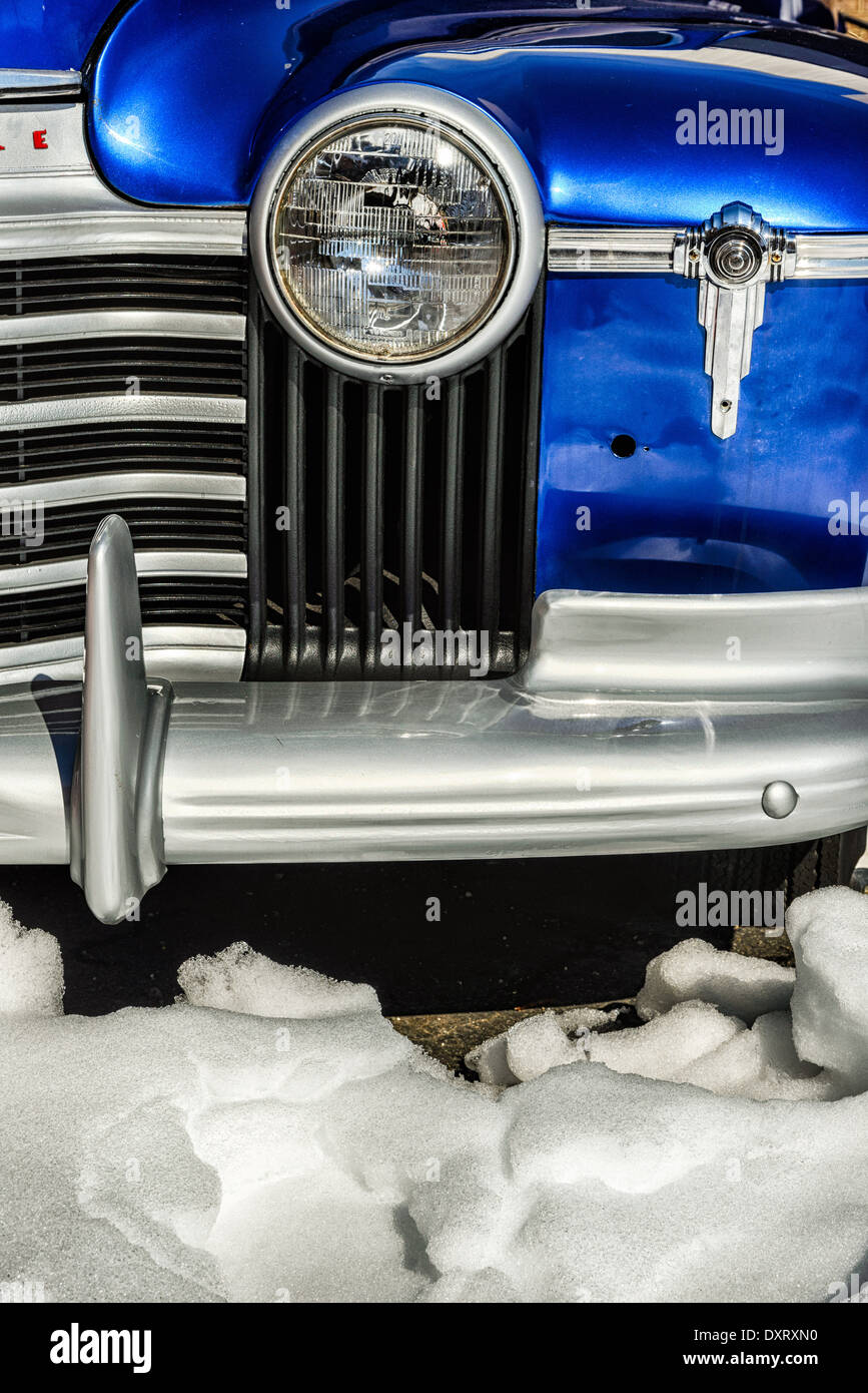 1941 Oldsmobile 98, Bubbas East Coast Rods & Customs, Fairfax Boulevard, Fairfax, Virginia Stock Photo