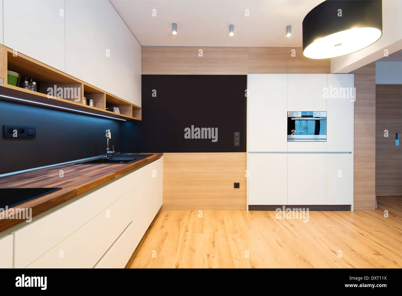 Modern kitchen interior Stock Photo