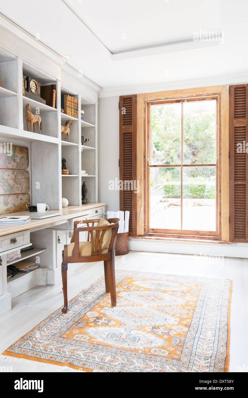 Luxury home office Stock Photo Alamy