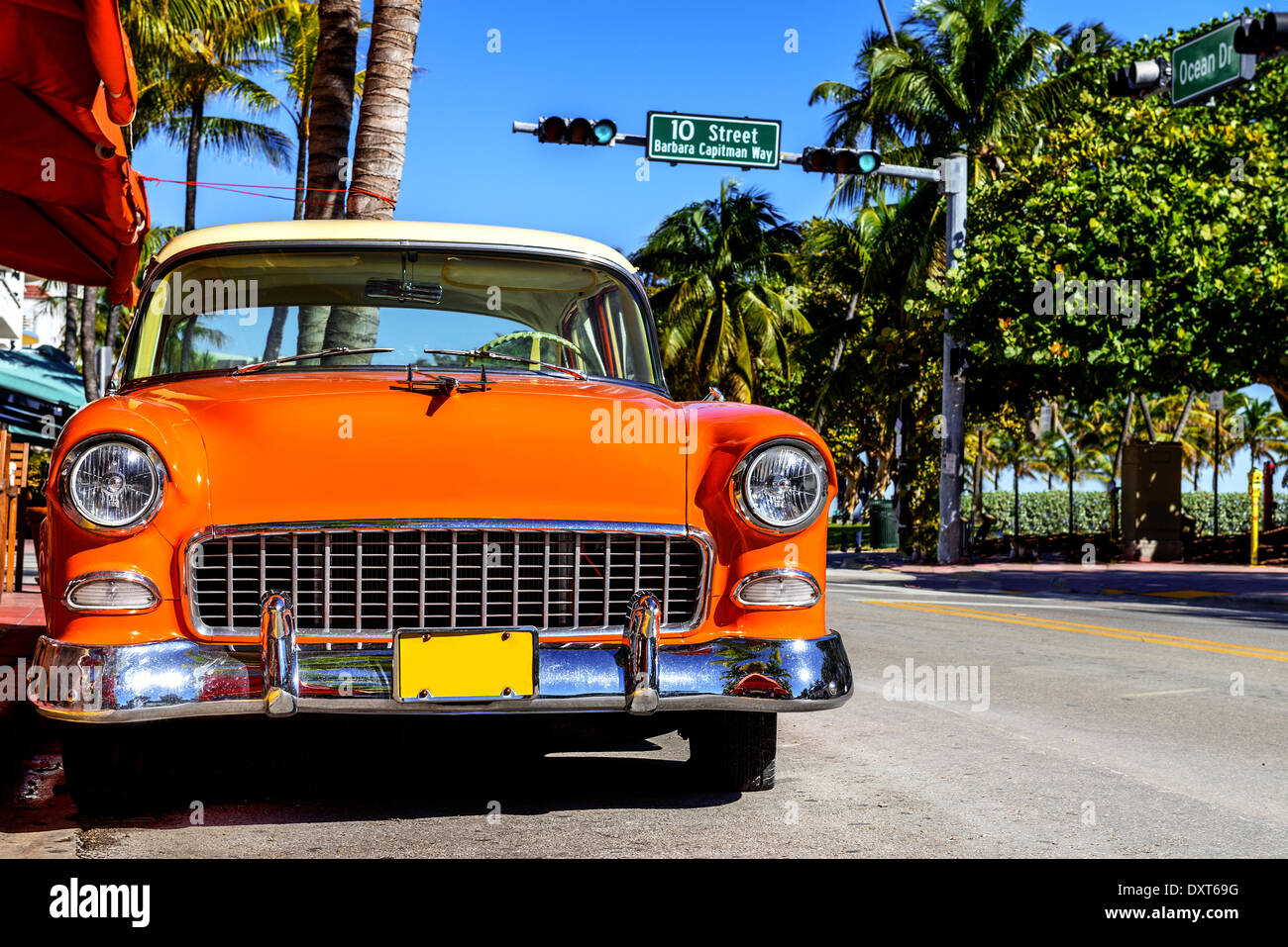 Beautiful sunrise at Key West, Florida, USA Stock Photo