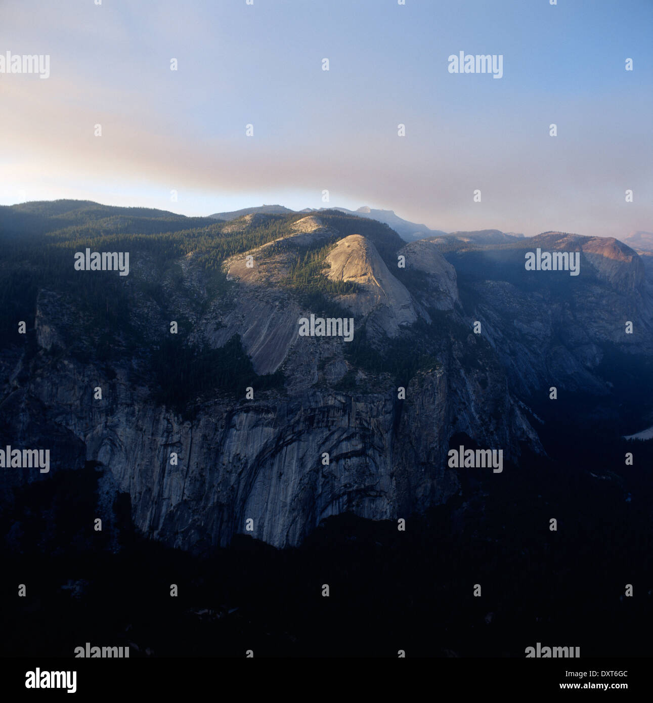 Sunset in Yosemite Stock Photo