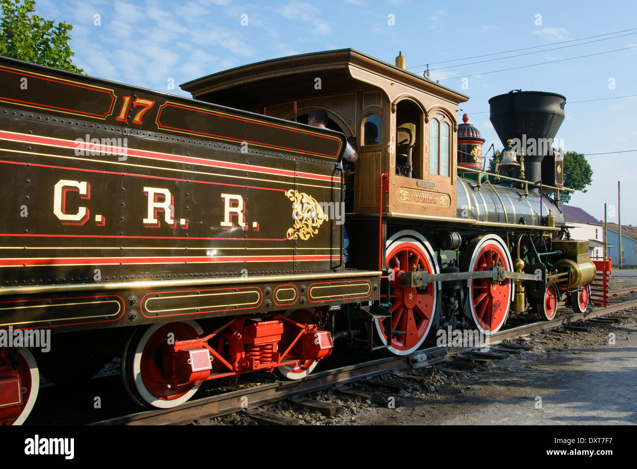 Replica 19th Century Steam High Resolution Stock Photography