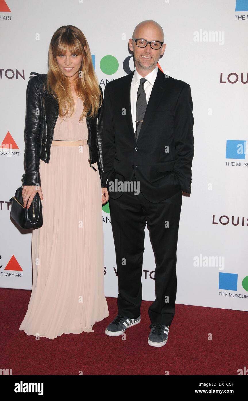 Los Angeles, CA, USA. 29th Mar, 2014. Mar 29, 2014 - Los Angeles, CA, United States - Musician MOBY at the 35th Anniversary Gala of the Museum of Contemporay Art. 'MOCA' Los Angeles. Credit:  Paul Fenton/ZUMAPRESS.com/Alamy Live News Stock Photo