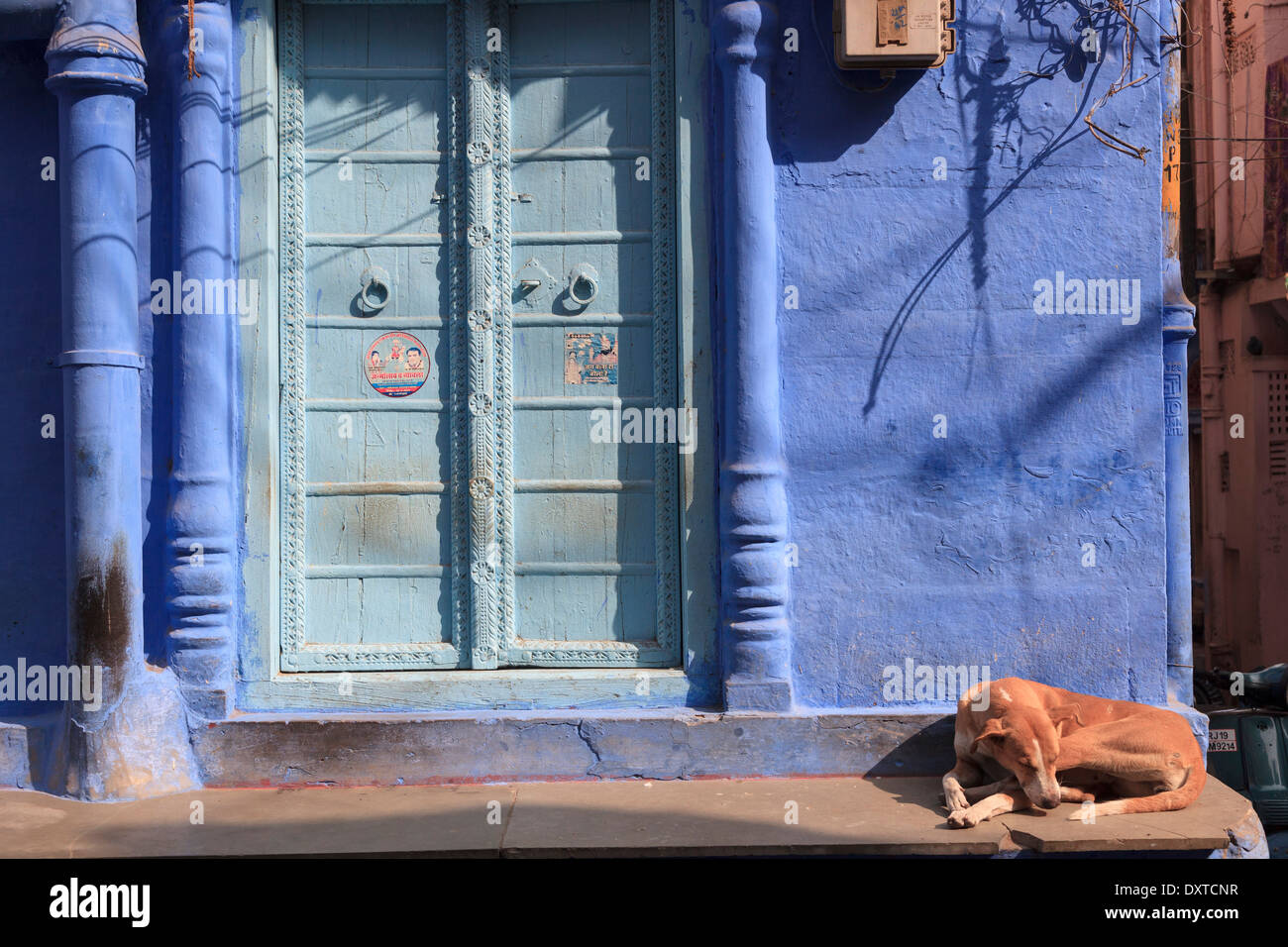 India, Rajasthan, Jodhpur, Old Town Stock Photo